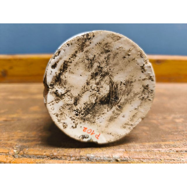 Large 18th Century Italian Ceramic Apothecary Jars, 1760s, Set of 2 For Sale - Image 5 of 18