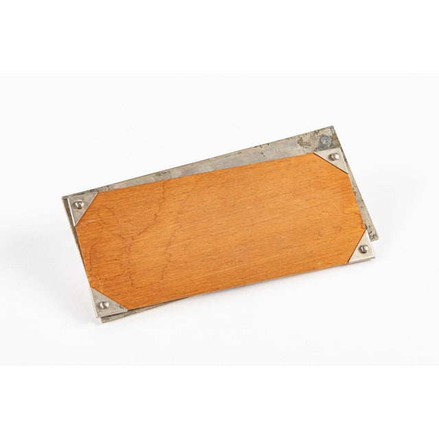 Rare Antique Art Deco Chase & Revere Metal Cigarette Smoking Boxes 1930s For Sale - Image 17 of 18