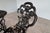 American Cast Iron Rose Garden Bistro Set, Mid-20th Century For Sale - Image 12 of 16