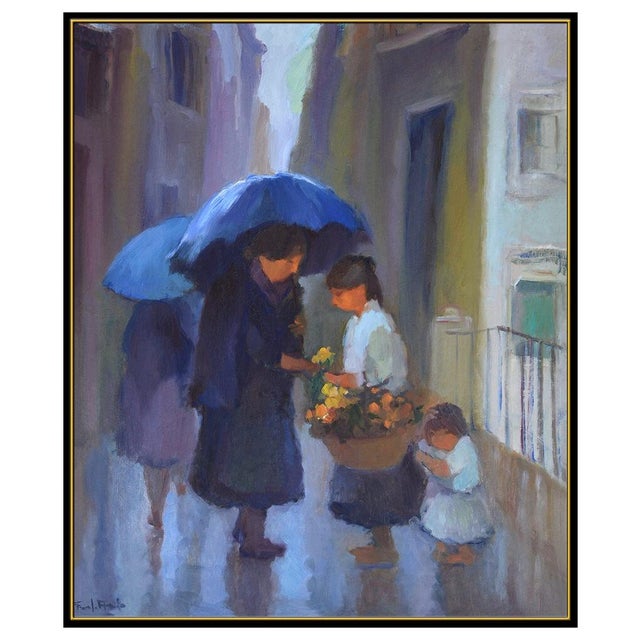 Message us to inquire about custom framing options! (Included for free with every purchase) The artwork here, "Rain or...