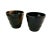 Mid Century Yunomi Japanese Ceramic Tea Cups- a Pair For Sale - Image 4 of 12