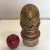 Antique Gold Leafed Balustrade Pineapple Shaped Newel Post 7.5" For Sale In Chicago - Image 6 of 6