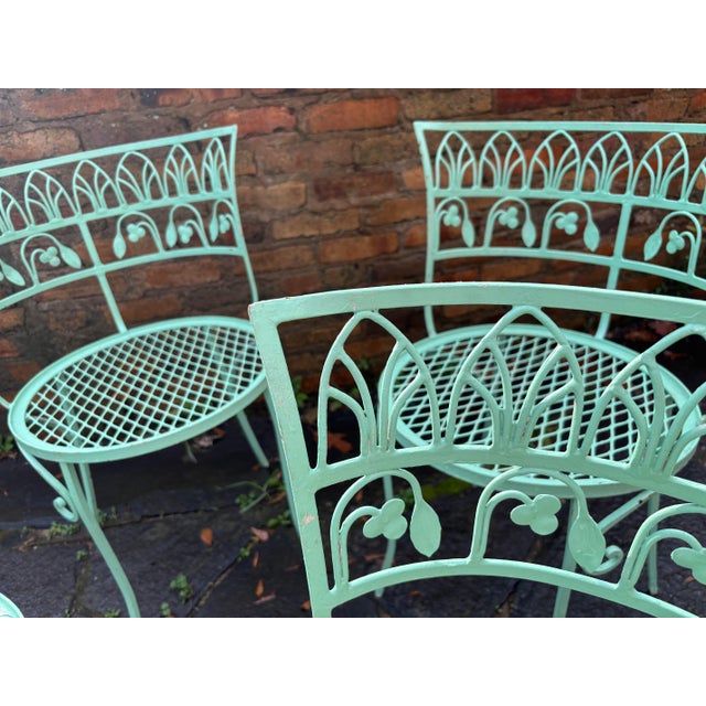 Mid 20th Century Salterini Pool Side Chairs, Set of 4, Attributed For Sale - Image 9 of 12