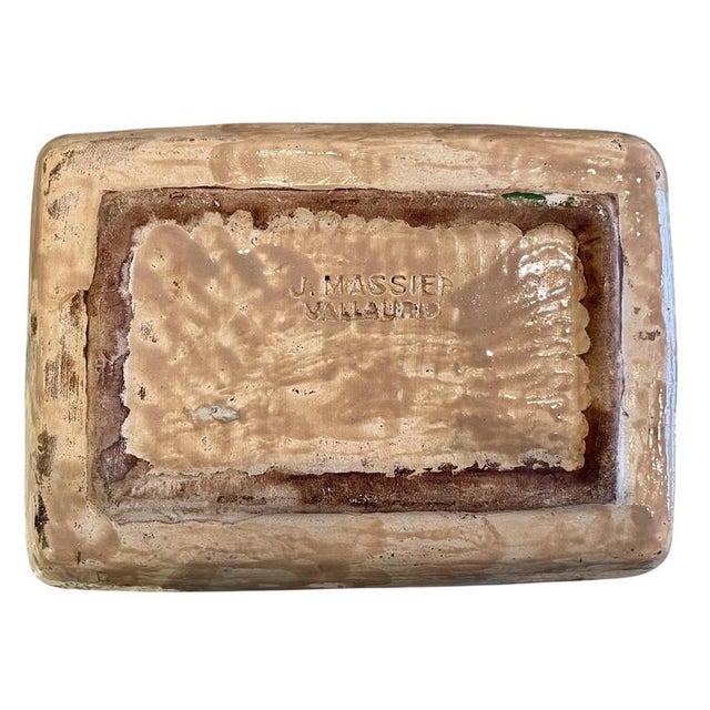 Trinket Trays by J. Massier for Vallauris, Set of 2 For Sale - Image 10 of 12
