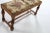 Wood Mid-20th Century Danish Oak Upholstered Ottoman Bench For Sale - Image 7 of 9