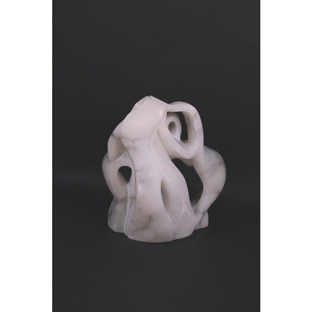 Hugo Verheyen, Labyrinth III Sculpture, 1970s, Alabaster, in Very Good conditions. Designed 1970 to 1979 I have official...