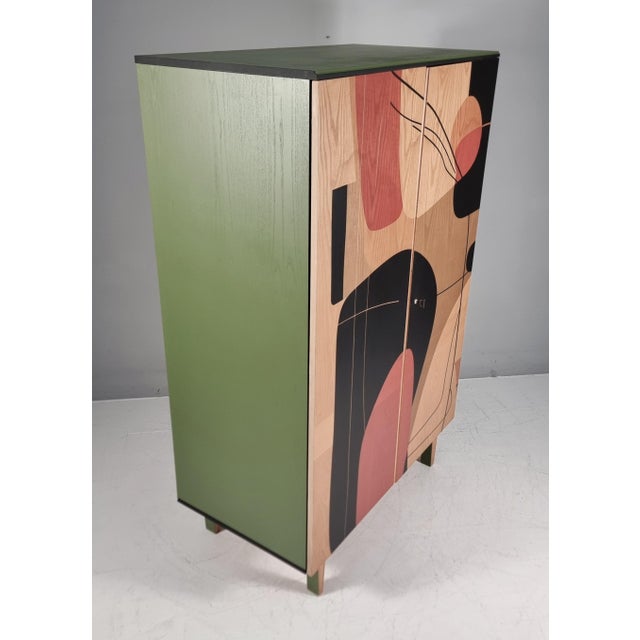 Vintage Wardrobe in Ash, 1970s For Sale - Image 3 of 14