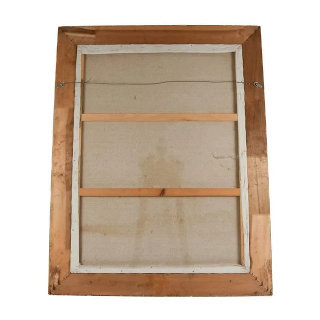 Late 20th Century Framed Signed Vera Oxley Waterlilies Oil on Canvas For Sale In Greensboro - Image 6 of 12