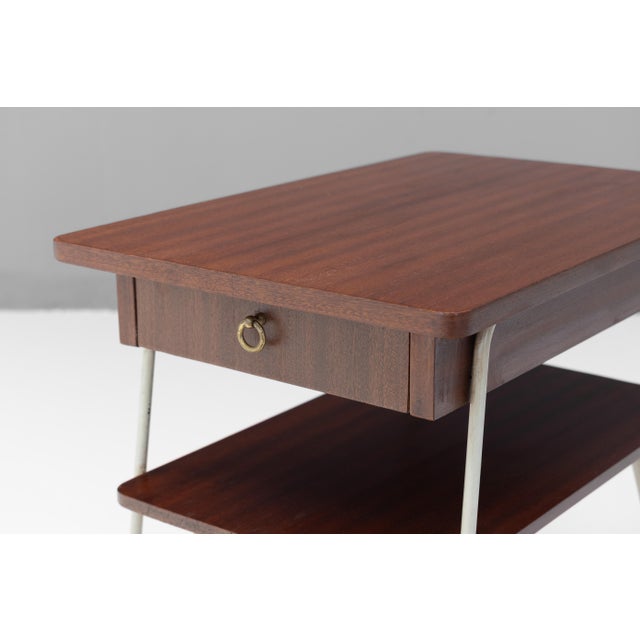 Mid-Century Modern Bedside Tables, 1960, Set of 2 For Sale - Image 6 of 9