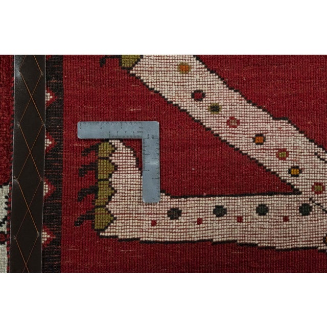 Hand-Knotted Gabbeh Rug with Tiger Motif For Sale - Image 10 of 11