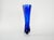 A spectacular cobalt crystal vase from the 1970s – luxurious design and sculptural form. An impressive, hand-cut vase made...