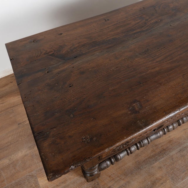 17th Century Console Table With Two Carved Drawers, Portugal For Sale - Image 17 of 18