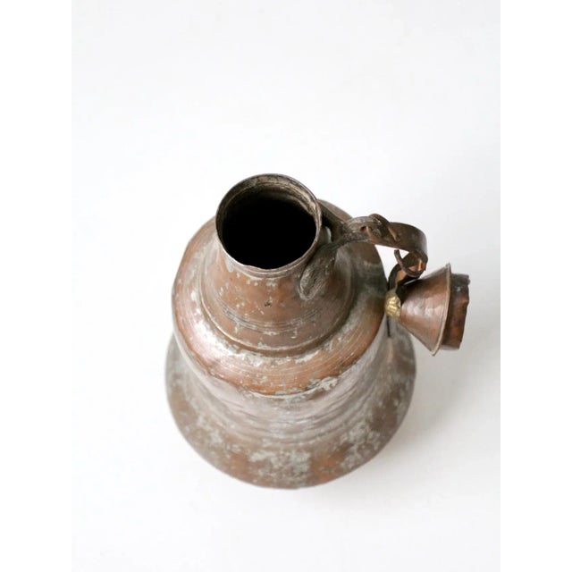 Antique Copper Jug For Sale - Image 9 of 10