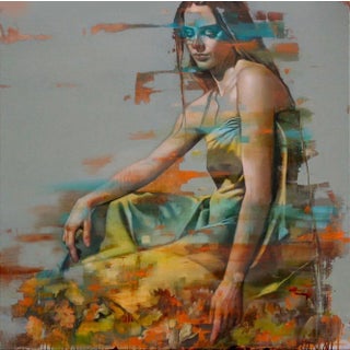 Al Saralis, Nothing Gold Can Stay 5, Oil Painting, 2024 For Sale