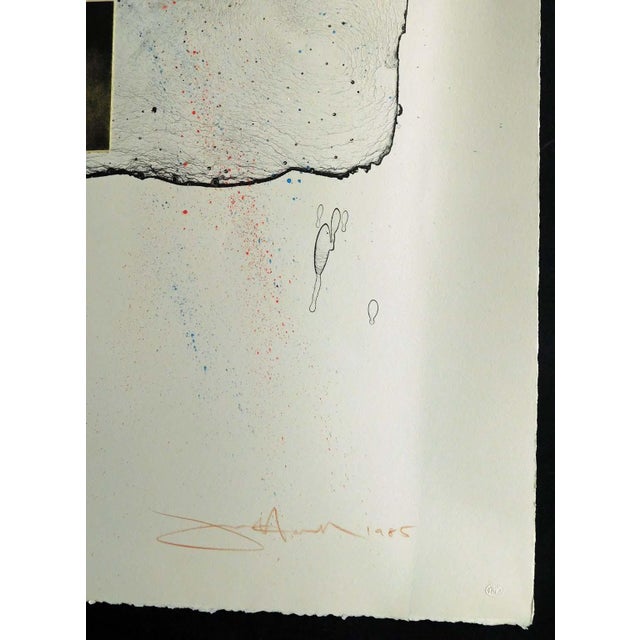 Paper Frank Howell Wounded Knee Woman 1985 Black White Original Art For Sale - Image 7 of 8