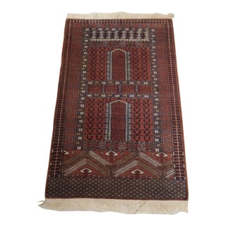 Vintage Tabriz Prayer Rug-3’3’x5’4" For Sale
