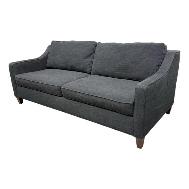 Queen Size West Elm Harris Sleeper Sofa For Sale