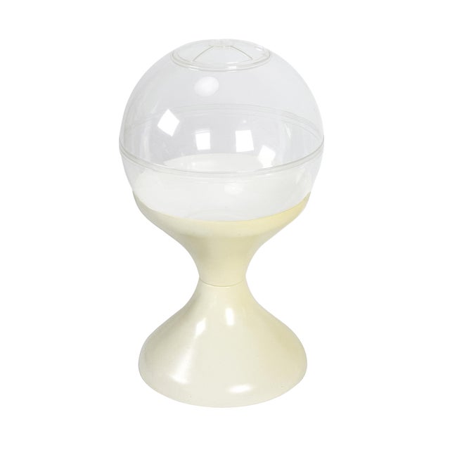 Mid-Century Modern Vintage 1970s Space Age Mod Plastic Floor Standing Terrarium by Tiera Casa For Sale - Image 3 of 9