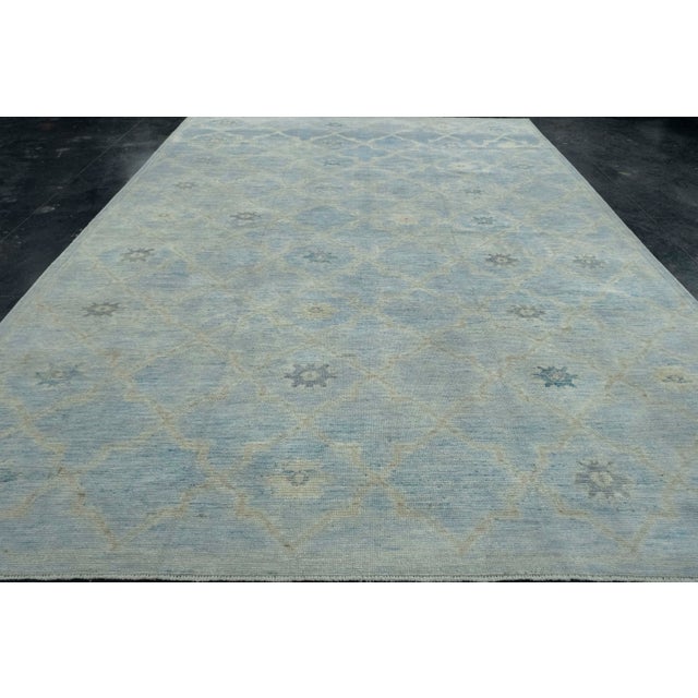 Turkish Oushak Runner Rug 2'10" x 16'3" #17841 Explore a curated collection of hallway runners, wool rugs, and handmade...