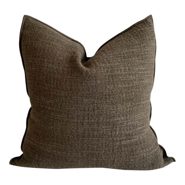 Nomade French Linen Accent Pillow For Sale