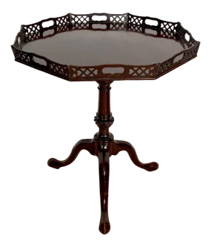 Chinese Chippendale Tea Table, England Circa 1800