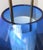 Price reduced $2,000. Now only $1,990! Beautiful deep blue table lamp from the furnaces of Barovier & Toso, Murano.
