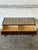 Rosewood 2-Drawer Entryway Console Table With Geometric Tiled Top Mid-Century Modern 1960s For Sale - Image 9 of 11