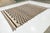 Modern Moroccan Style Checkerboard Wool Rug in Natural Ivory and Chocolate Brown For Sale In New York - Image 6 of 11