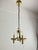 Vintage Italian Chandelier in Brass and Murano Glass, 1960s For Sale - Image 13 of 14