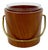 Mid-Century Modern Danish Teak and Brass Digsmed Ice Bucket, 1960s For Sale