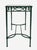 1980s Attributed to Mario Papperzini for Janus Et Cie Green Iron and Glass Console Table For Sale In Los Angeles - Image 6 of 18