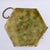 1960s Mid-Century Modern Mexican Brass & Mosaic Abalone Shell Hexagonal Ice Bucket For Sale In Cincinnati - Image 6 of 10