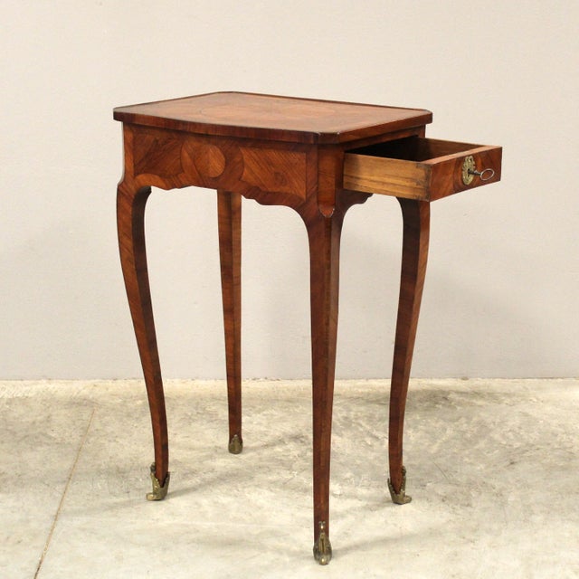 Metal Napoleon III Small Table, 19th Century For Sale - Image 7 of 17