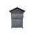 Antique French Blue Wooden Beehive, 1890s For Sale - Image 4 of 15