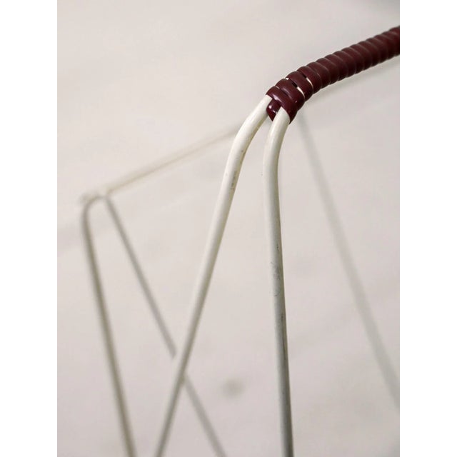 Vintage Magazine Rack, 1960s For Sale - Image 6 of 7