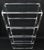 5-Tier Lucite and Glass Mid-Century Modern Étagère Shelf Wall Unit For Sale - Image 6 of 13