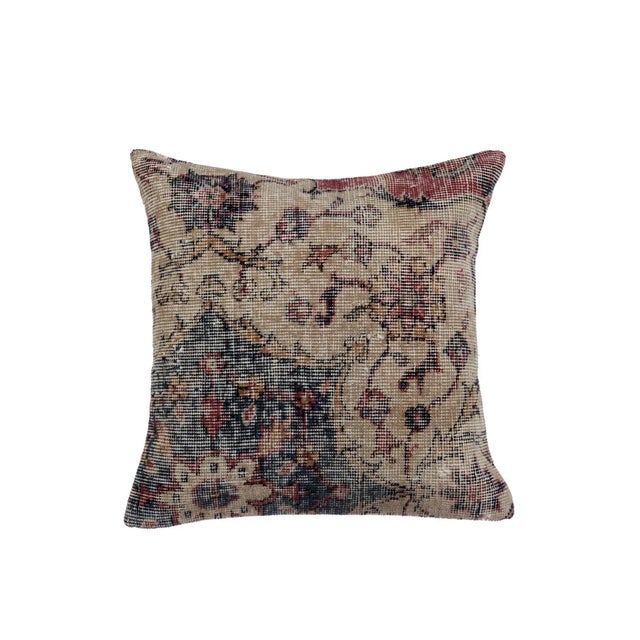 Distressed Handmade Pillow Cover For Sale - Image 4 of 4