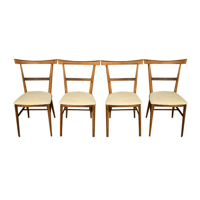 Mid-Century Modern Mid Century Paul McCobb Planner Group Dining Chairs - Set of 4 For Sale - Image 3 of 12