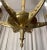 Large French Art Deco Bronze d'Ore Chandelier Attributed to Sue Et Mare, Parisian For Sale - Image 4 of 15