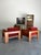 1970’s “Bastiano” model club chair designed by Afra + Tobia Scarpa for Gavina Italy. Solid Walnut frame with newly...