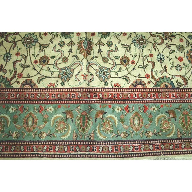 Contemporary Vintage Contemporary Persian Tabriz Rug For Sale - Image 3 of 7