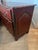Theodore Alexander Red Leather-Wrapped Serpentine Three-Drawer Chest With Gilt Decoration For Sale - Image 9 of 16