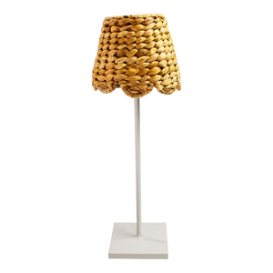 Maison Maison Design X Zafferano Scalloped Water Hyacinth Lampshade