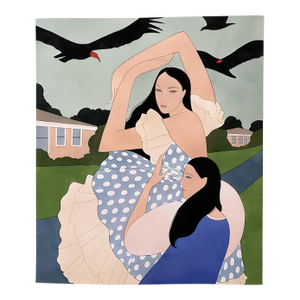 Kelly Beeman Green Sky With Vultures Print by Juxtapoz Magazine