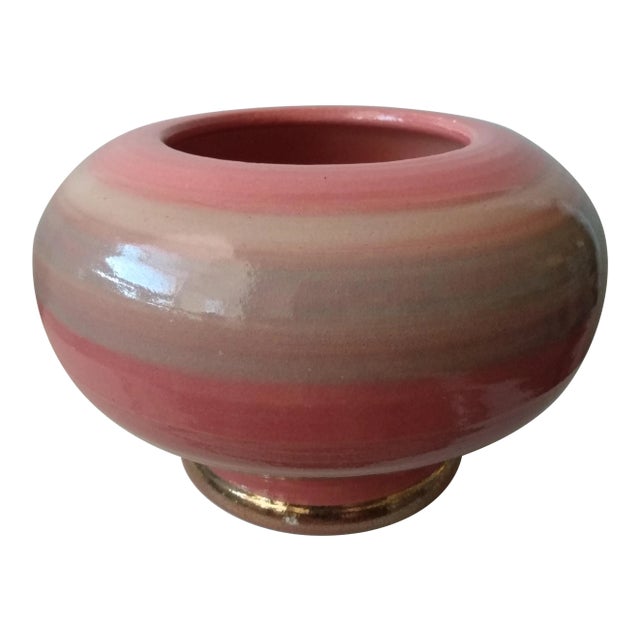 1998 Tom Wallick Signed Pottery Bowl For Sale