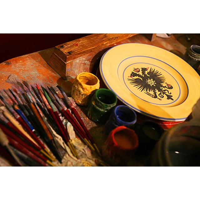 Snail Pasta/Soup Bowl 10", Contrade Dinnerware From Siena For Sale - Image 4 of 9