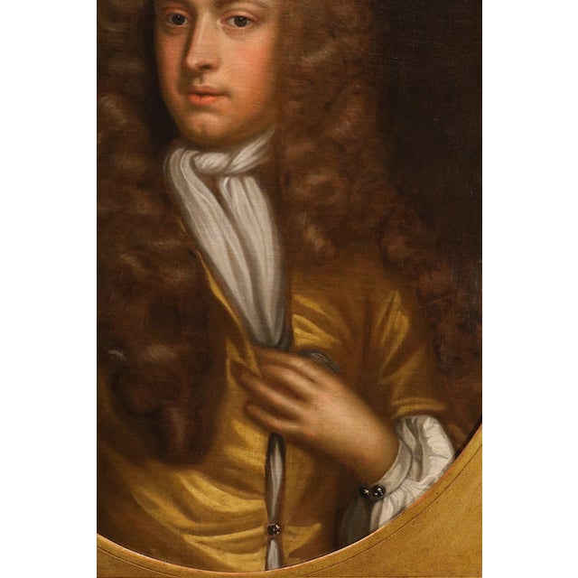 Workshop of Godfrey Kneller, Portrait of William Congreve, 1720, Oil on Canvas For Sale - Image 4 of 14