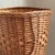 Mid-20th Century Natural Wicker Wastepaper Basket For Sale - Image 11 of 13