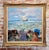 Emilio Grau-Sala -Le Havre Beach North of France 1965 Oil painting Mid century Spanish Expressionist - Oil painting on...