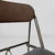 Italian Modern Folding Chair in Brown Leather and Metal, 1980s For Sale - Image 6 of 18